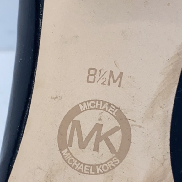 *SOLD* Michael KORS Black Patent Heel Shoes Sz 8.5 - Picture 11 of 11